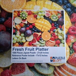 🧩Jigsaw Puzzle 1000 pieces "Fresh Fruit Platter"🧩